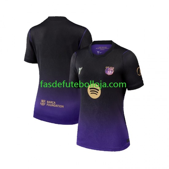 Camisola 2º Equipamento FC Barcelona 2026-2027 Manga Curta ,Feminina