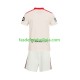 Camisola 1º Equipamento Sevilla FC 2025-2026 Manga Curta Retro ,Criança
