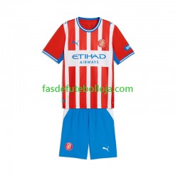 Camisola 1º Equipamento Girona 2026-2027 Manga Curta ,Criança