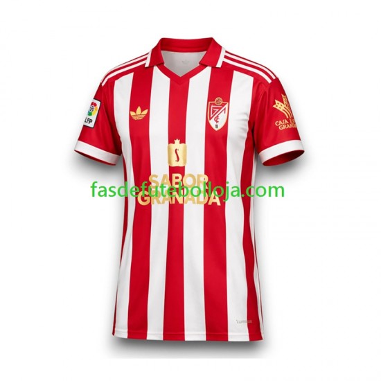 Camisola 1º Equipamento Granada 2025-2026 Manga Curta Retro ,Homem