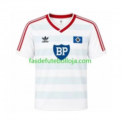 Camisola 2º Equipamento Hamburger SV 1986 Manga Curta Retro ,Homem