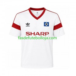 Camisola 1º Equipamento Hamburger SV 1988 Manga Curta Retro ,Homem