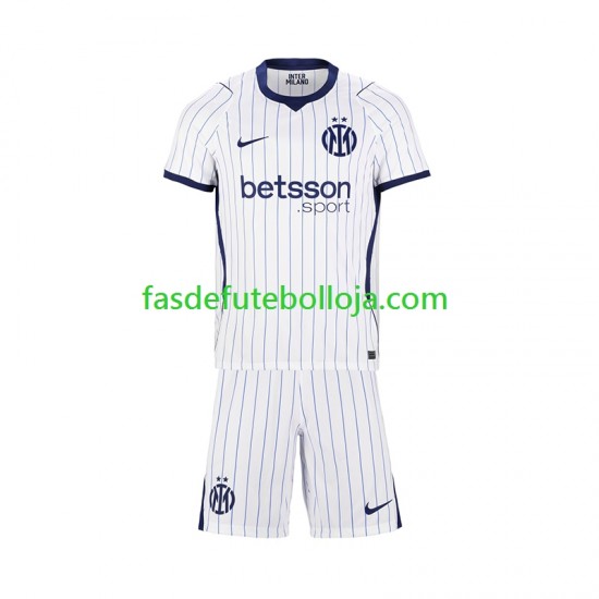 Camisola 2º Equipamento Inter de Milão 2026-2027 Manga Curta ,Criança