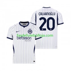 Camisola 2º Equipamento Inter de Milão Hakan Calhanoglu 20 2026-2027 Manga Curta ,Homem