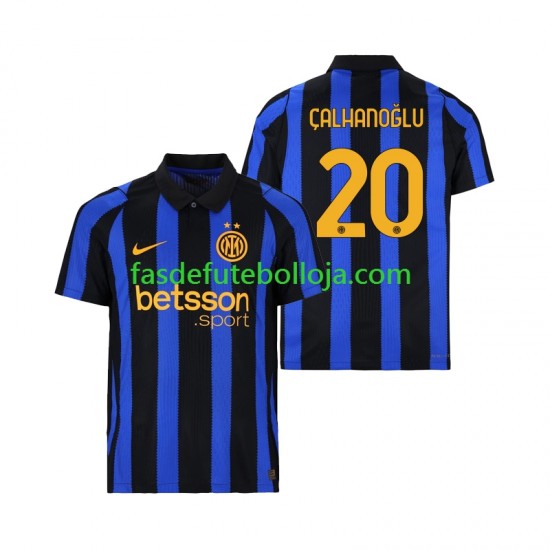 Camisola 1º Equipamento Inter de Milão Hakan Calhanoglu 20 2026-2027 Manga Curta ,Homem