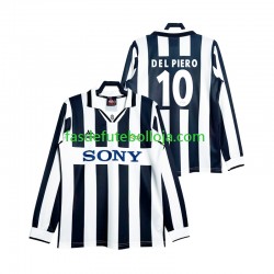 Camisola 1º Equipamento Juventus DEL PIERO 10 1997 Manga Comprida Retro ,Homem