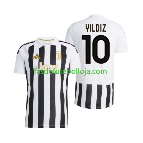 Camisola 1º Equipamento Juventus Kenan Yildiz 10 2026-2027 Manga Curta ,Homem