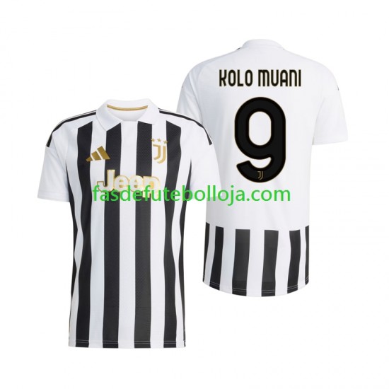 Camisola 1º Equipamento Juventus Randal Kolo Muani 9 2026-2027 Manga Curta ,Homem