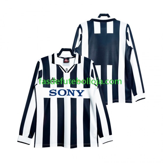 Camisola 1º Equipamento Juventus 1997 Manga Comprida Retro ,Homem