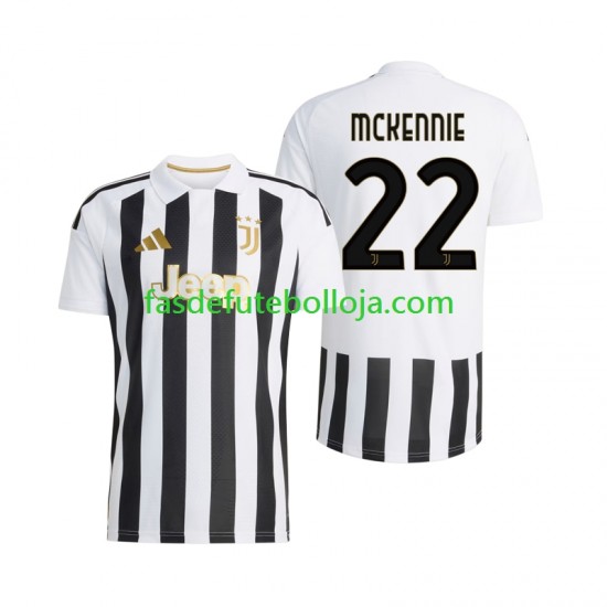 Camisola 1º Equipamento Juventus Weston McKennie 22 2026-2027 Manga Curta ,Homem
