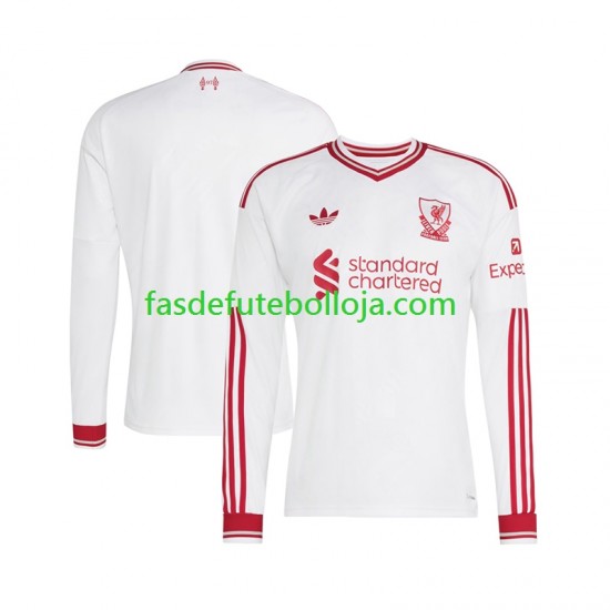 Camisola 2º Equipamento Liverpool 2026-2027 Manga Comprida ,Homem