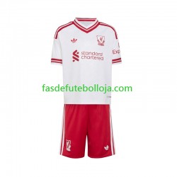 Camisola 2º Equipamento Liverpool 2026-2027 Manga Curta ,Criança