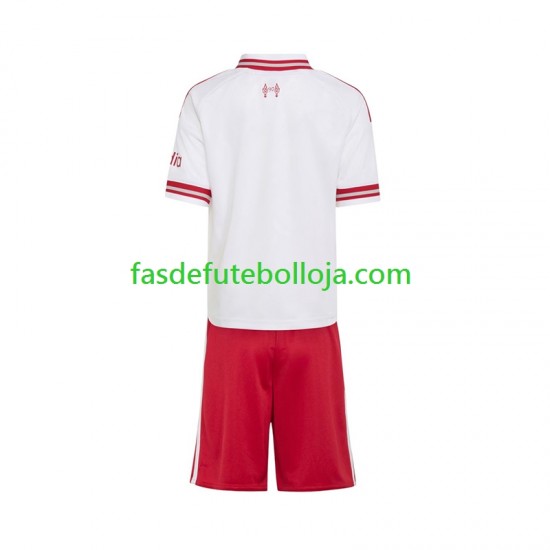 Camisola 2º Equipamento Liverpool 2026-2027 Manga Curta ,Criança