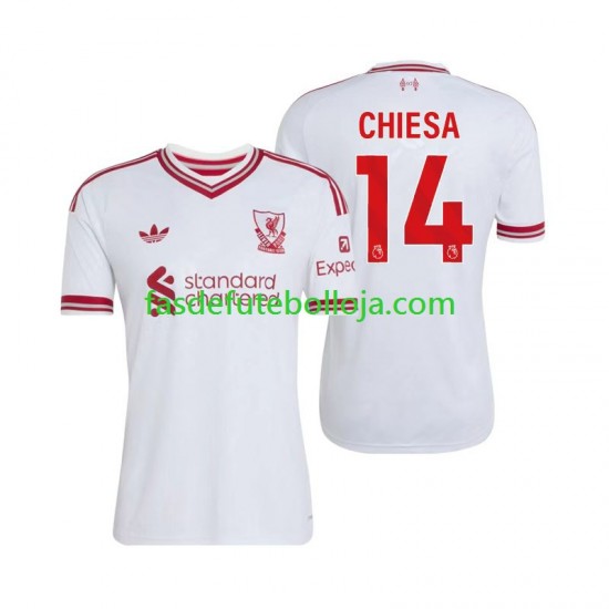 Camisola 2º Equipamento Liverpool Federico Chiesa 14 2026-2027 Manga Curta ,Homem