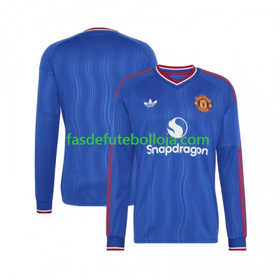 Camisola 2º Equipamento Manchester United 2026-2027 Manga Comprida ,Homem