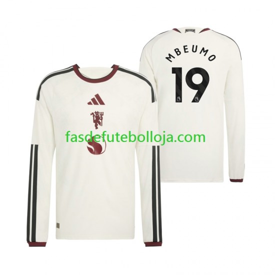 Camisola 3º Equipamento Manchester United Bryan Mbeumo 19 2026-2027 Manga Comprida ,Homem