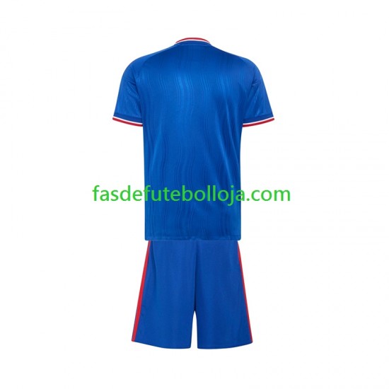 Camisola 2º Equipamento Manchester United 2026-2027 Manga Curta ,Criança