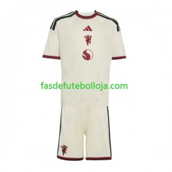 Camisola 3º Equipamento Manchester United 2026-2027 Manga Curta ,Criança