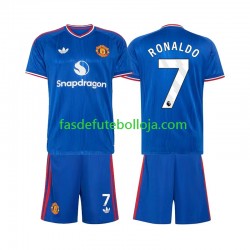 Camisola 2º Equipamento Manchester United Cristiano Ronaldo 7 2026-2027 Manga Curta ,Criança Camisola 2º Equipamento Manchester United Cristiano Ronaldo 7 2026-2027 Manga Curta ,Criança