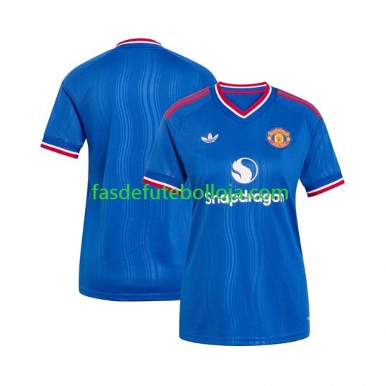 Camisola 2º Equipamento Manchester United 2026-2027 Manga Curta ,Feminina
