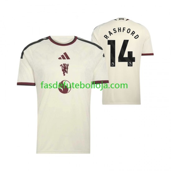 Camisola 3º Equipamento Manchester United Marcus Rashford 14 2026-2027 Manga Curta ,Homem