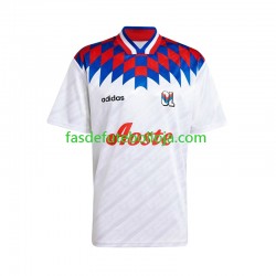 Camisola 1º Equipamento Olympique Lyonnais 1995 1996 Manga Curta Retro ,Homem
