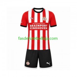 Camisola 1º Equipamento PSV Eindhoven 2026-2027 Manga Curta ,Criança