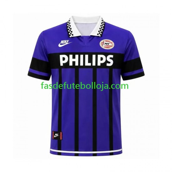 Camisola 2º Equipamento PSV Eindhoven 1995 Manga Curta Retro ,Homem