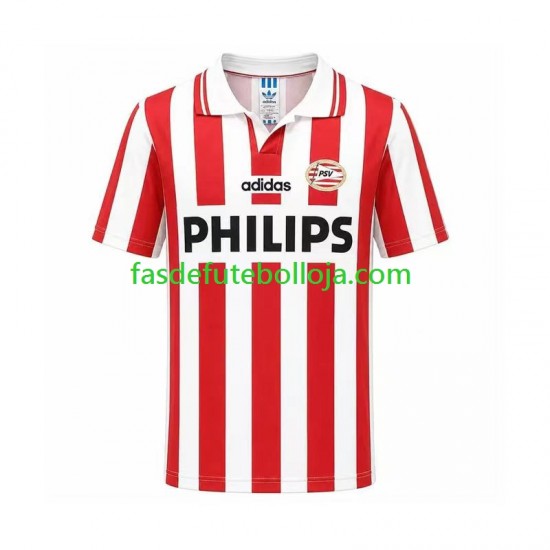 Camisola 1º Equipamento PSV Eindhoven 1994 Manga Curta Retro ,Homem