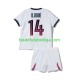 Camisola 2º Equipamento Paris Saint-Germain Desire Doue 14 2026-2027 Manga Curta ,Criança