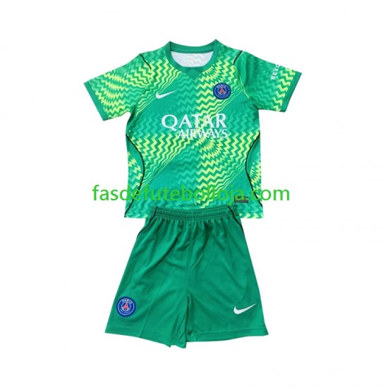 Camisola Guarda-redes 2º Equipamento Paris Saint-Germain 2026-2027 Manga Curta ,Criança