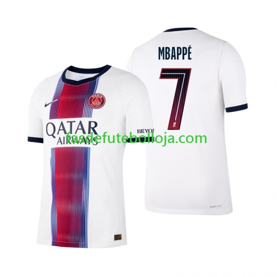Camisola 2º Equipamento Paris Saint-Germain Mbappé Kylian 7 2026-2027 Manga Curta ,Homem