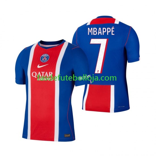 Camisola 1º Equipamento Paris Saint-Germain Mbappé Kylian 7 2026-2027 Manga Curta ,Homem