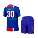 Camisola 1º Equipamento Paris Saint-Germain Lionel Messi 30 2026-2027 Manga Curta ,Criança