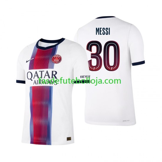 Camisola 2º Equipamento Paris Saint-Germain Lionel Messi 30 2026-2027 Manga Curta ,Homem