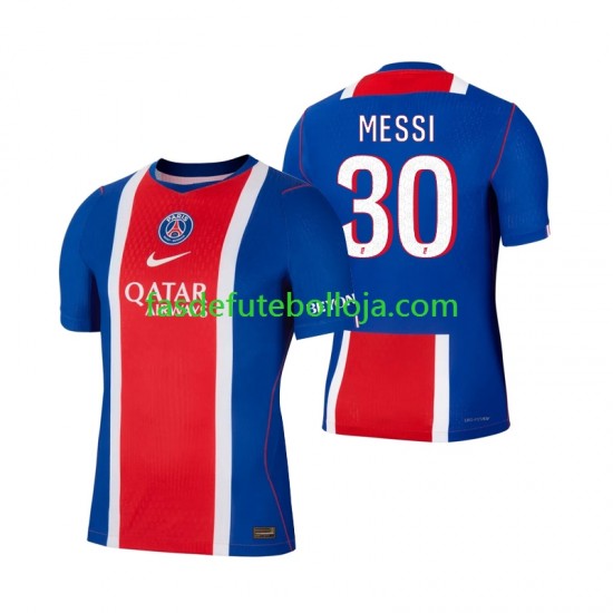 Camisola 1º Equipamento Paris Saint-Germain Lionel Messi 30 2026-2027 Manga Curta ,Homem