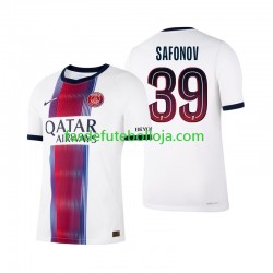 Camisola 2º Equipamento Paris Saint-Germain Matvey Safonov 39 2026-2027 Manga Curta ,Homem Camisola 2º Equipamento Paris Saint-Germain Matvey Safonov 39 2026-2027 Manga Curta ,Homem