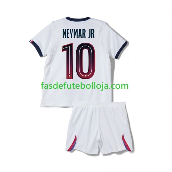 Camisola 2º Equipamento Paris Saint-Germain Neymar JR 10 2026-2027 Manga Curta ,Criança