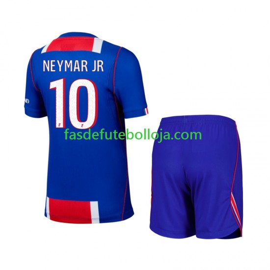 Camisola 1º Equipamento Paris Saint-Germain Neymar JR 10 2026-2027 Manga Curta ,Criança