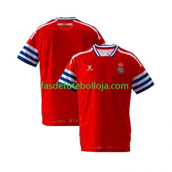Camisola 2º Equipamento RCD Espanyol 2026-2027 Manga Curta ,Homem