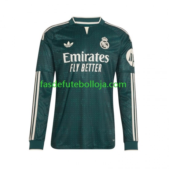 Camisola 2º Equipamento Real Madrid 2026-2027 Manga Comprida ,Homem