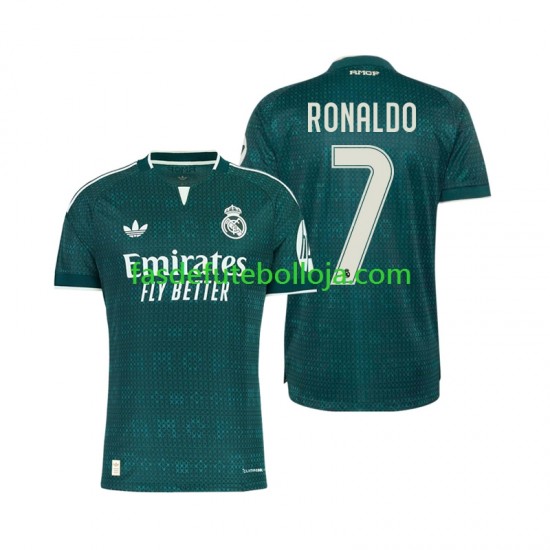 Camisola 2º Equipamento Real Madrid Cristiano Ronaldo 7 2026-2027 Manga Curta ,Homem