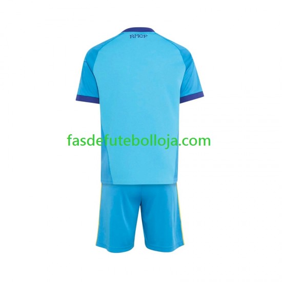 Camisola Guarda-redes 2º Equipamento Real Madrid 2026-2027 Manga Curta ,Criança