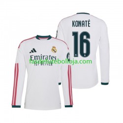 Camisola 1º Equipamento Real Madrid Ibrahima Konate 16 2026-2027 Manga Comprida ,Homem