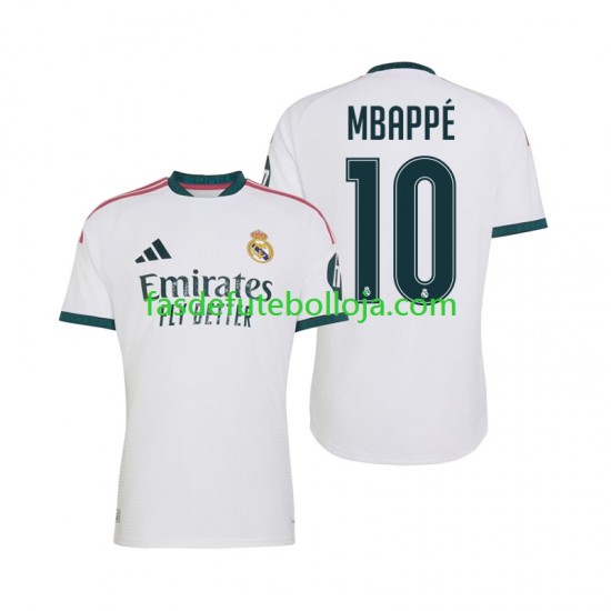 Camisola 1º Equipamento Real Madrid Mbappé Kylian 10 2026-2027 Manga Curta ,Homem