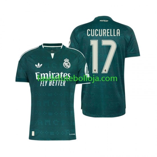 Camisola 2º Equipamento Real Madrid Marc Cucurella 17 2026-2027 Manga Curta ,Homem