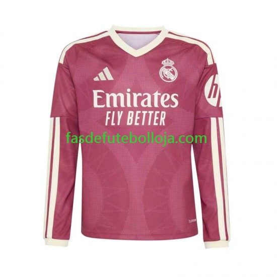 Camisola 3º Equipamento Real Madrid 2026-2027 Manga Comprida ,Homem