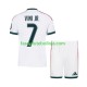 Camisola 1º Equipamento Real Madrid Vinicius Junior 7 2026-2027 Manga Curta ,Criança
