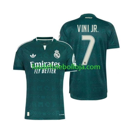 Camisola 2º Equipamento Real Madrid Vinicius Junior 7 2026-2027 Manga Curta ,Homem