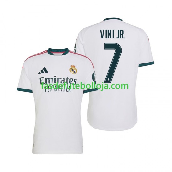 Camisola 1º Equipamento Real Madrid Vinicius Junior 7 2026-2027 Manga Curta ,Homem